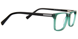 Nicole Rectangle Green Glasses5