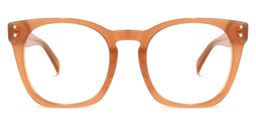 Orion Square Orange Glasses0