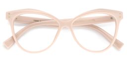 Saul Cateye Pink Glasses2