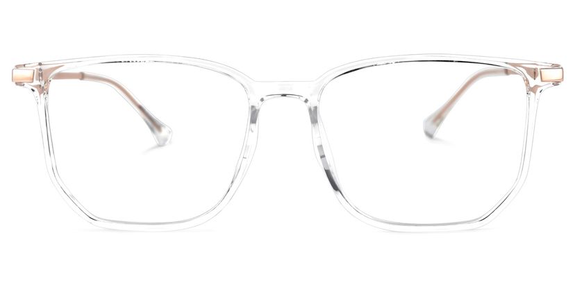 Fezell Clear Square Glasses