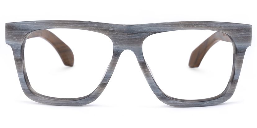 Rhonda Square Gray Glasses