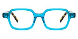 Williams Rectangle Blue Glasses0