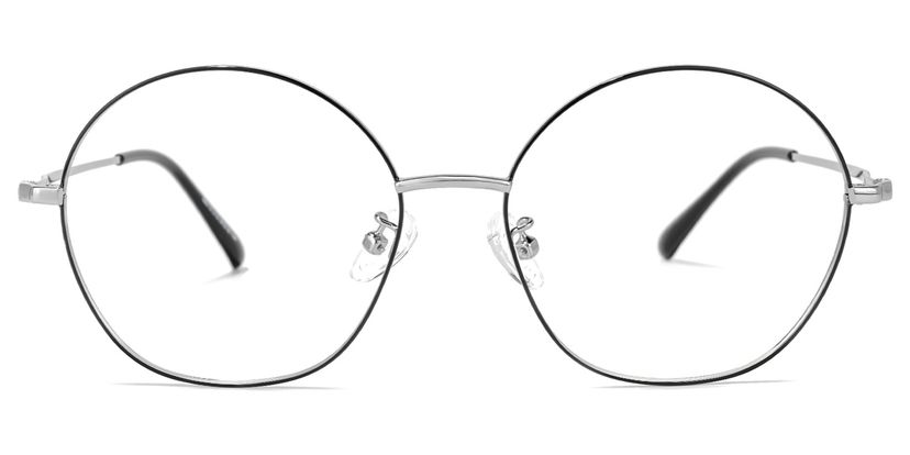 Nguyen Round Black Glasses