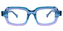 Rune Square Purple Glasses0