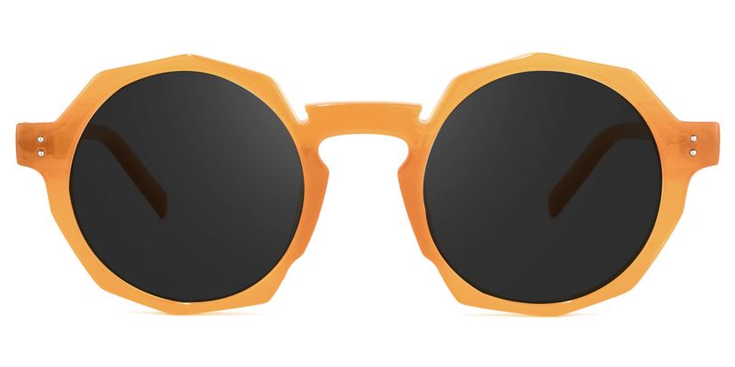 Goodwin Geometric Earthy-Yellow Sunglasses