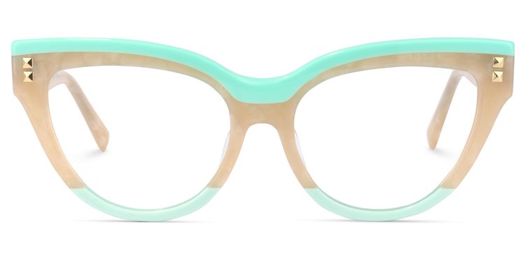 Cascata Cateye Beige Glasses