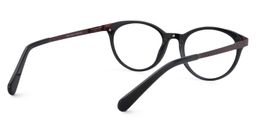 Casper Oval Black Glasses5
