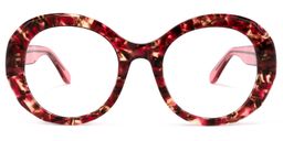 Nieves Round Floral Glasses0