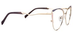 Celestine Cat Eye Purple Glasses4