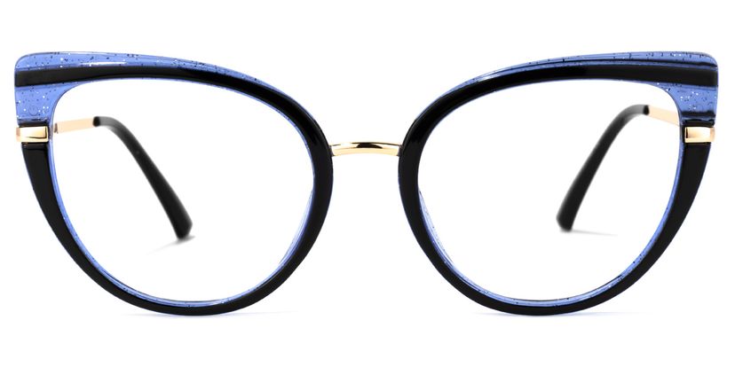 Medinas Cateye Blue Glasses
