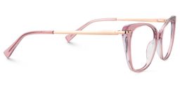 Chanda Cat Eye Pink Glasses4