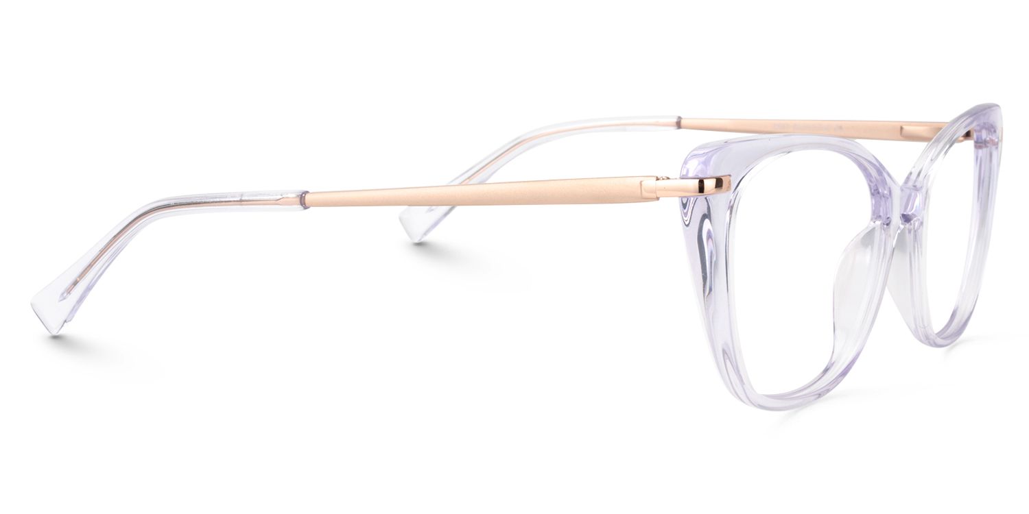 Cat Eye Clear Glasses | Zeelool Glasses4