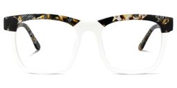 Cohill Square White Glasses0