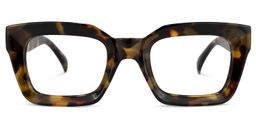 Nevaeh Tortoise Square Glasses0