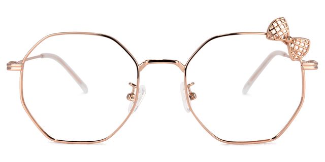 Kaitlyn Geometric Bow Glasses