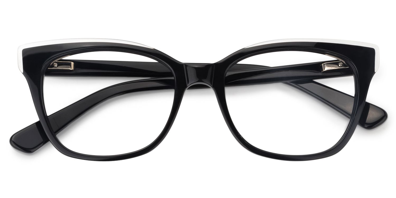 Square Black Glasses | Zeelool Glasses1
