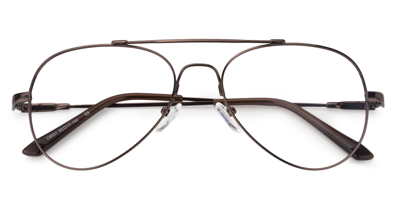 Aviator Coffee Glasses | Zeelool Glasses1