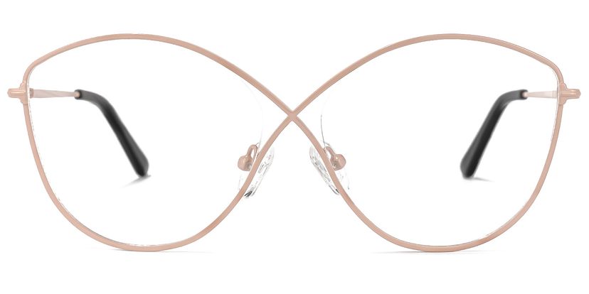 Garcia Geometric Pink Glasses