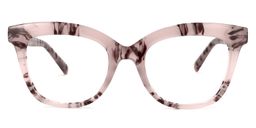 Santiago Cateye Pink-Floral Glasses0