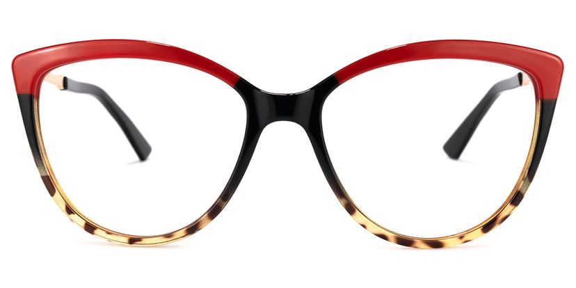 Omari Cateye Red Glasses