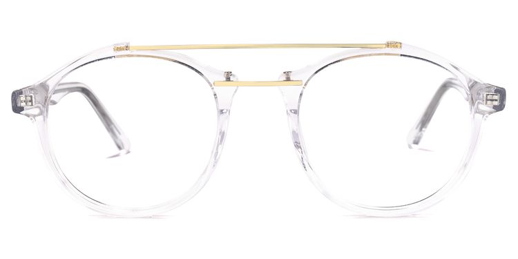 Lee Aviator Clear Glasses