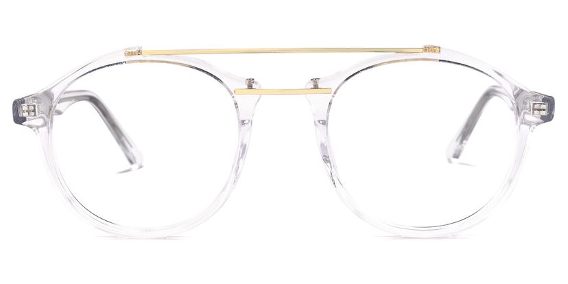Lee Aviator Clear Glasses
