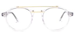 Lee Aviator Clear Glasses0