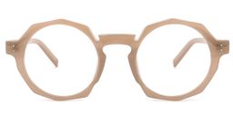 Goodwin Geometric Cameo-Brown Glasses0