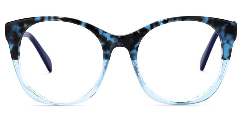 Sanchez Cateye Blue-Tortoise Glasses