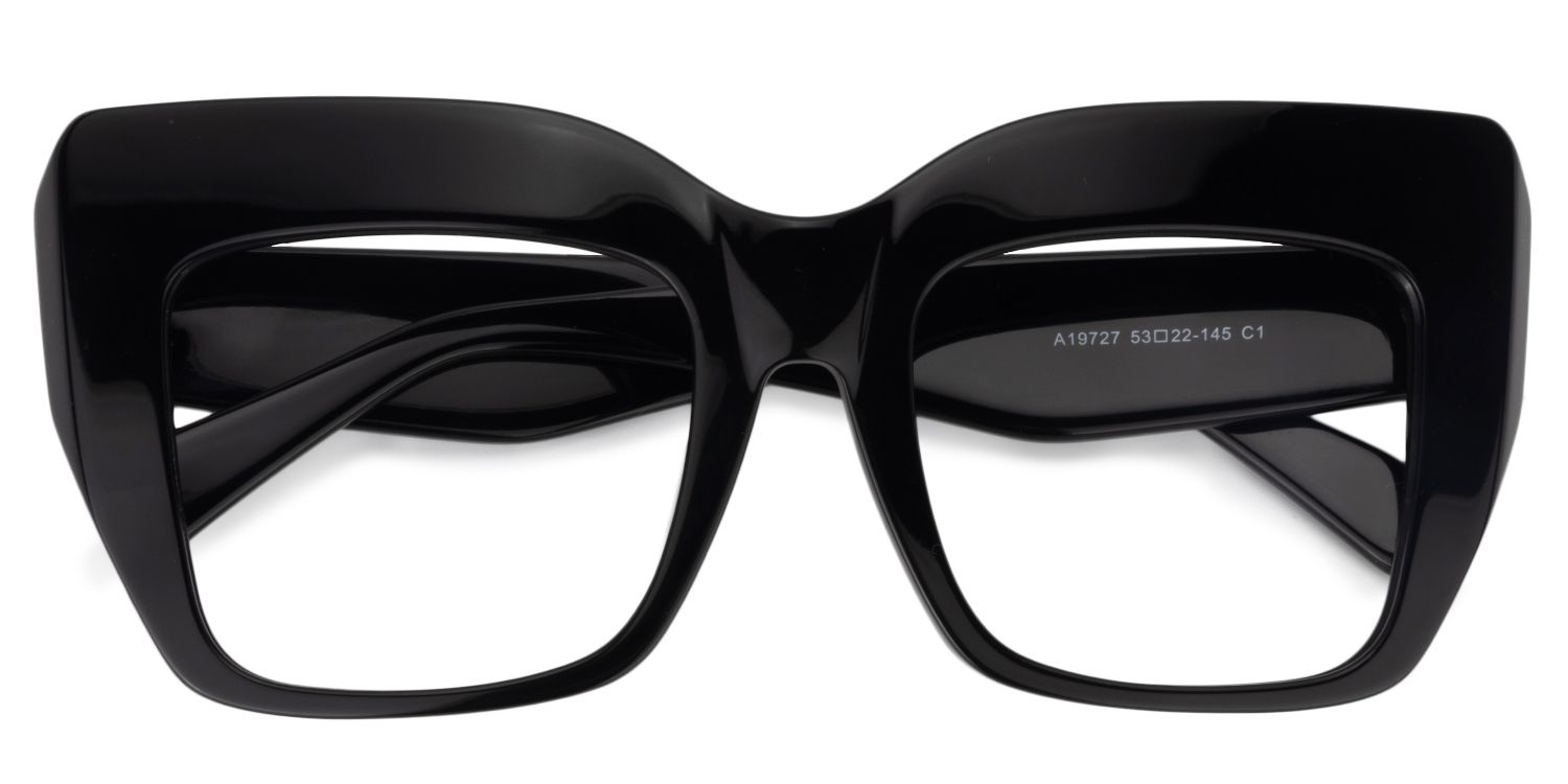 Cat Eye Black Glasses | Zeelool Glasses1