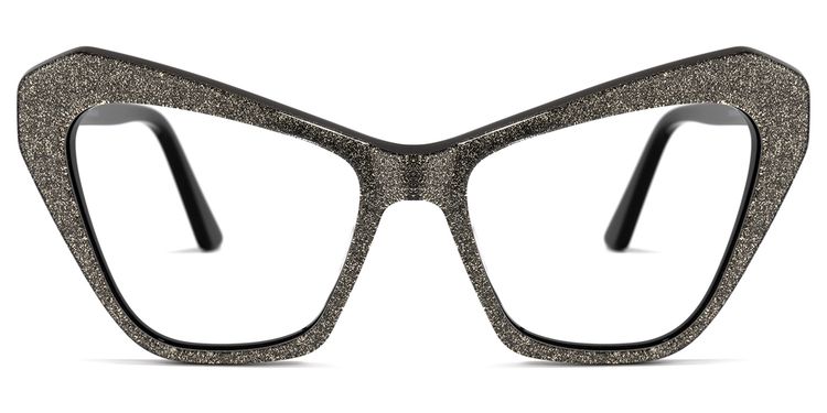 Benita Cateye Black Glasses