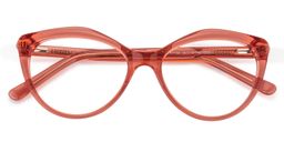 Cheri Cat Eye Red Glasses1