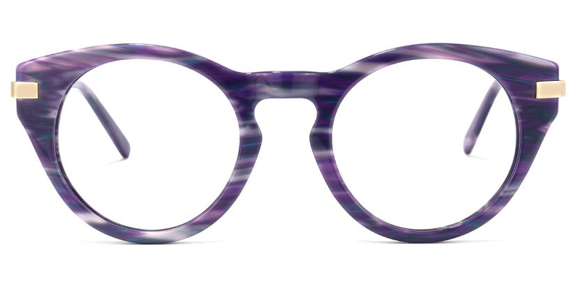 Morennah Cateye Purple Glasses