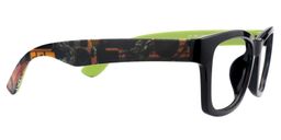 Athena Rectangle Green Glasses4