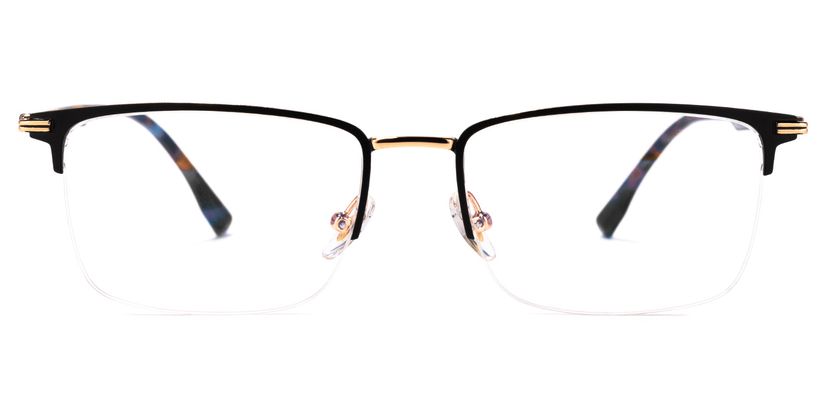 Simms Square Black Glasses