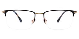 Simms Black Square Glasses0