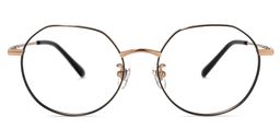 Acevedo Geometric Black Glasses0