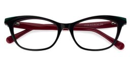 Chet Cat Eye Black Glasses1