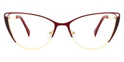 Dodin Cateye Red Glasses0