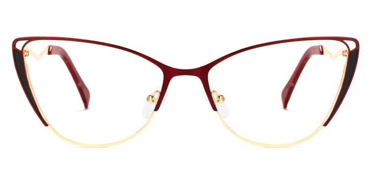 Dodin Cateye Red Glasses