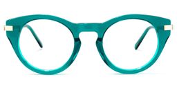 Morennah Cateye Peacock-Blue Glasses0
