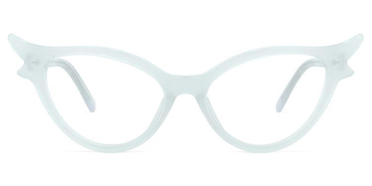Judy Cat Eye Green Glasses