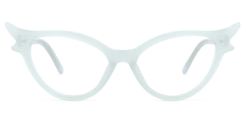 Judy Cat Eye Green Glasses