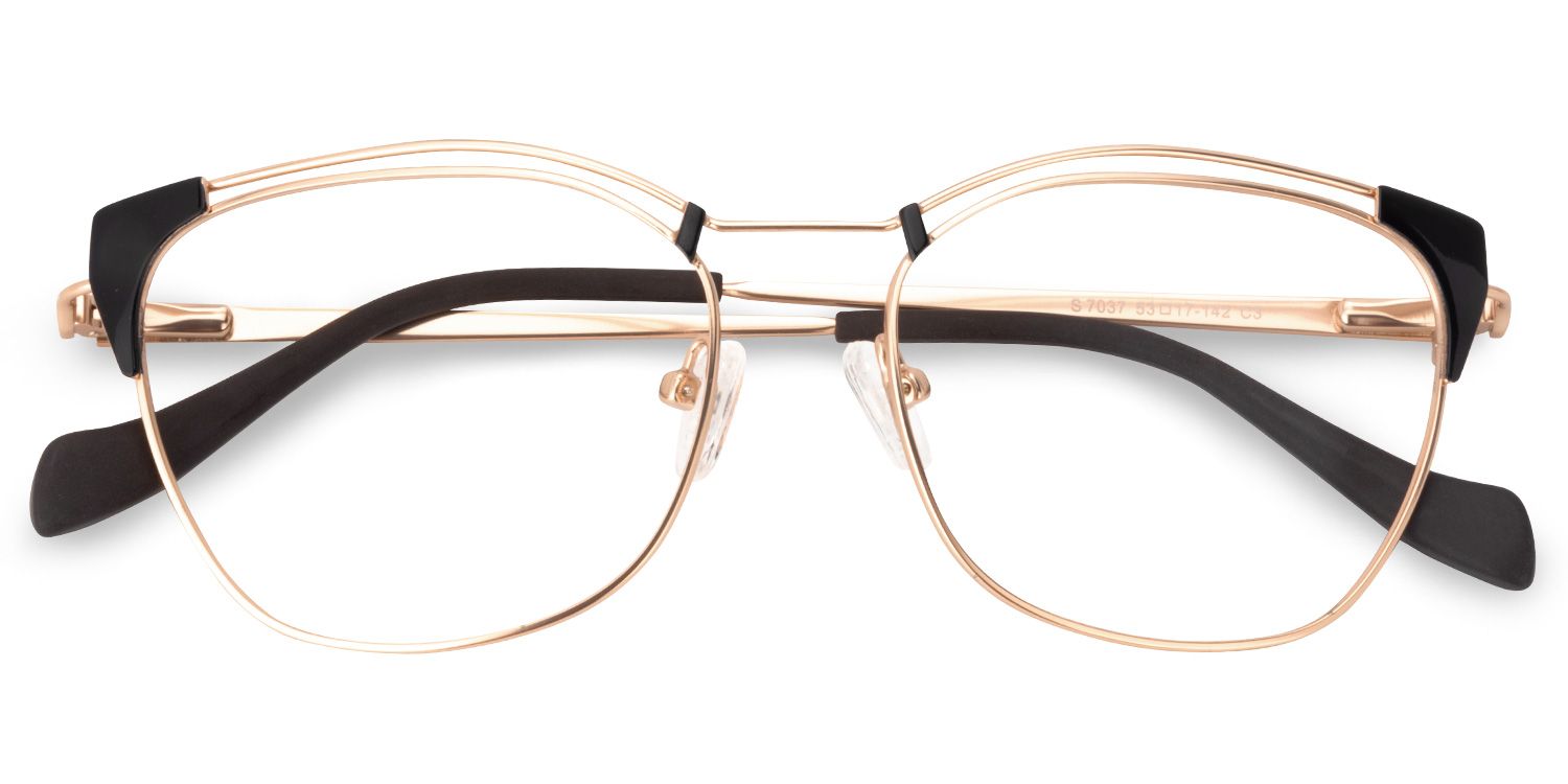 Square Black Glasses | Zeelool Glasses1