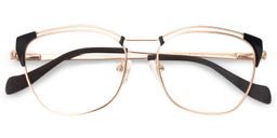 Cicero Square Black Glasses1