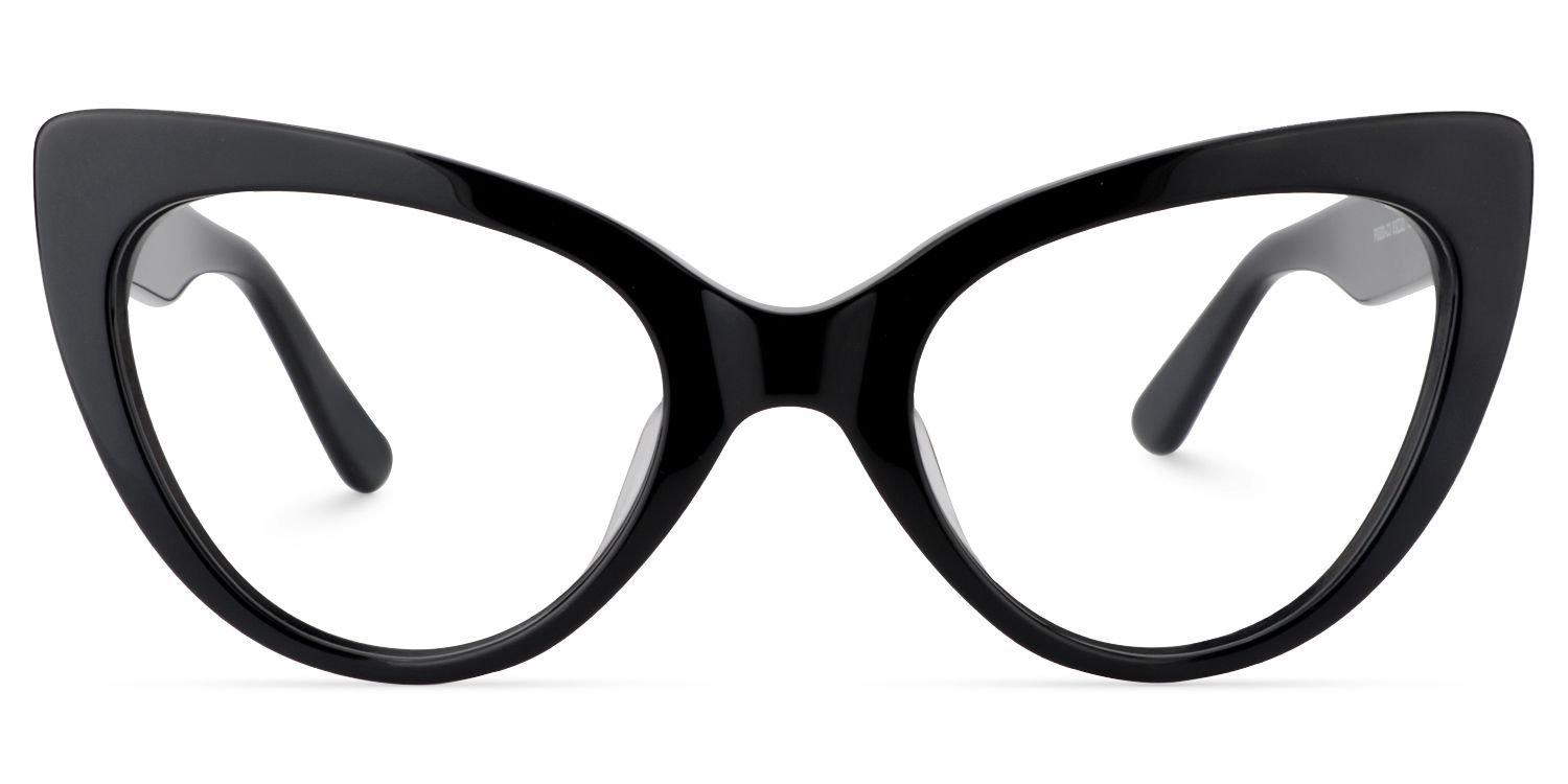 Cat Eye Black Glasses | Zeelool Glasses0