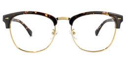 Lasha Browline Gold Glasses0