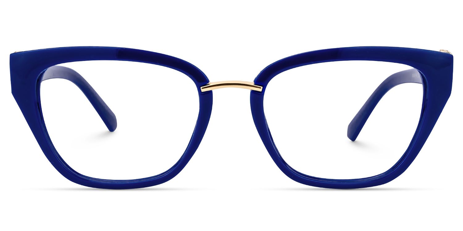 Cateye Blue Glasses | Zeelool Glasses0