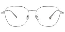 Sindele Square Silver Glasses0