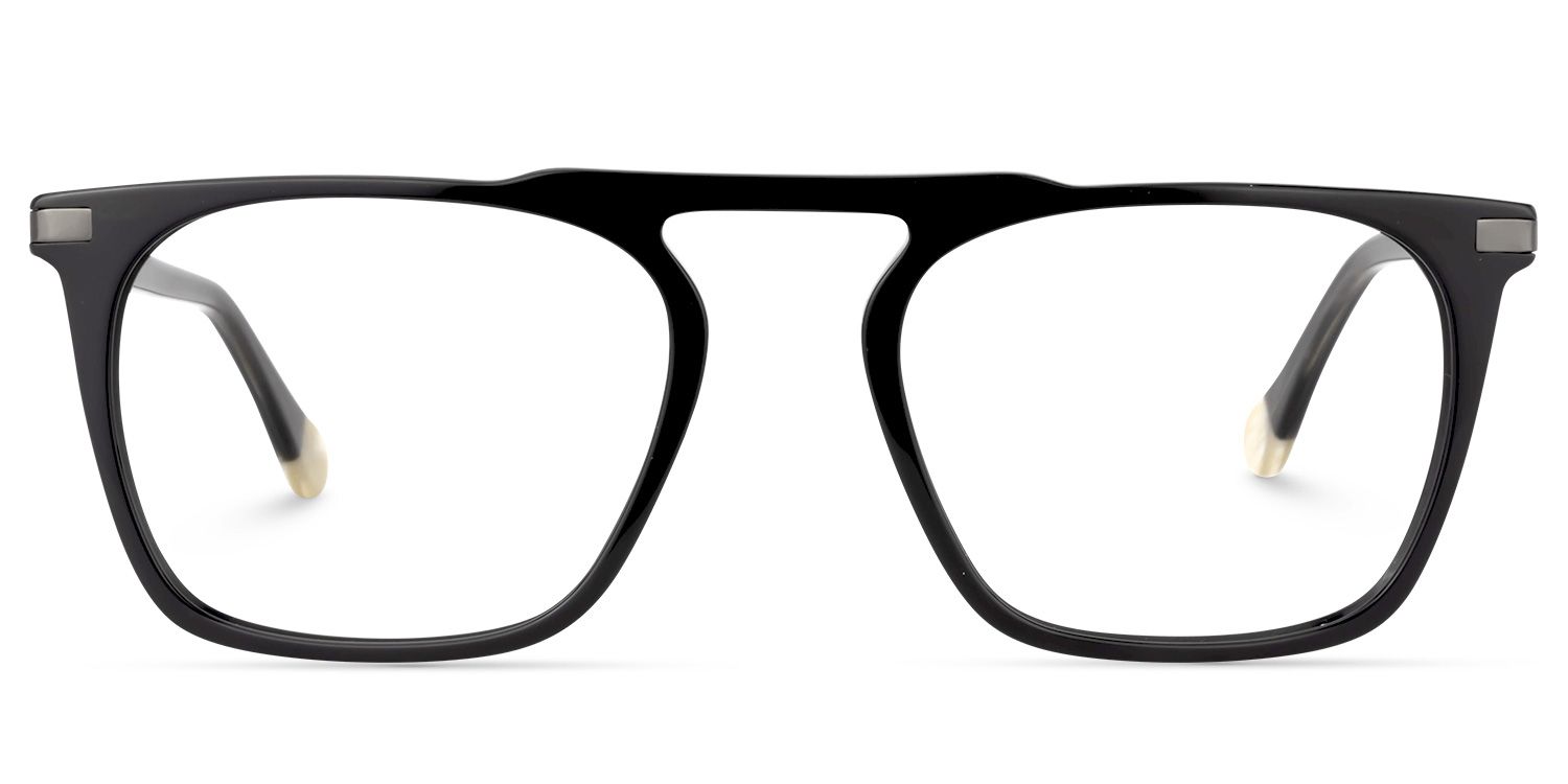 Square Black Glasses | Zeelool Glasses0